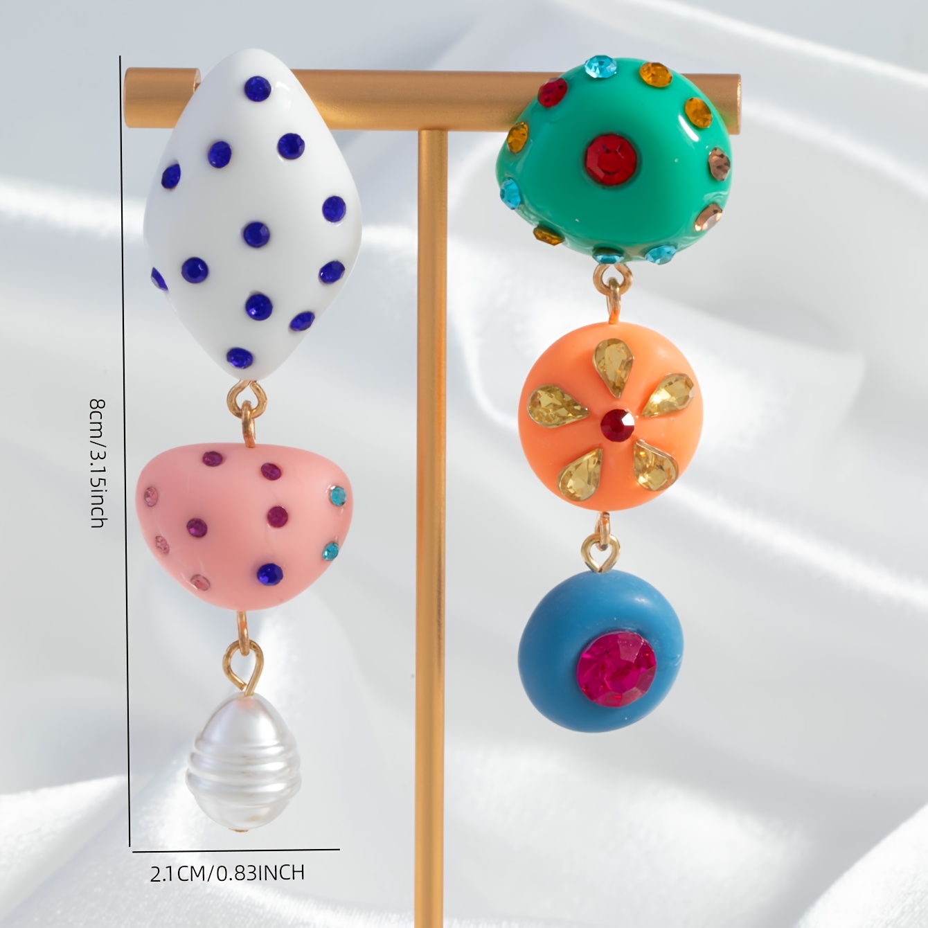 Stylish Bohemian Quirky Dangle Earrings Set for Women